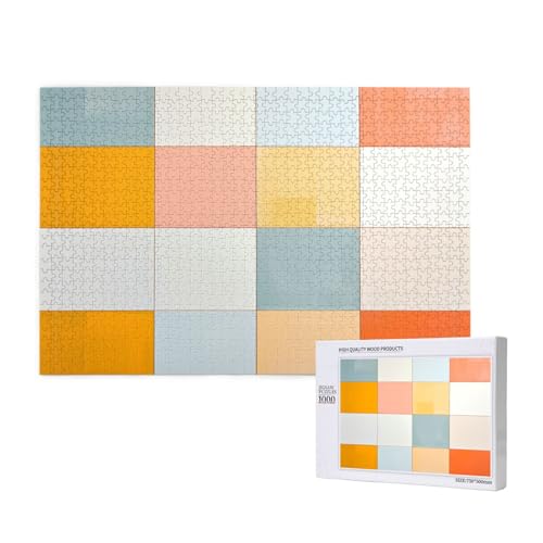 Pattern Spliced Together 1000 Adult Puzzles - Challenging Puzzles, Perfect for Game Nights - Completed Puzzle Sizes of 29.5x19.7 von OIBNKCN