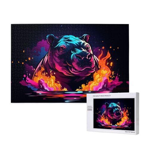 Rhinoceros Emerging 1000 Erwachsenenpuzzles – herausfordernde Puzzles, perfekt für Spieleabende – fertige Puzzle-Größen von 29,5 x 19,7 cm Rhinoceros Emerging 1000 Erwachsenenpuzzles – herausfordernde Puzzles, perfekt für Spieleabende – fertige Puzzle-Größen von 29,5 x 19,7 cm von OIBNKCN