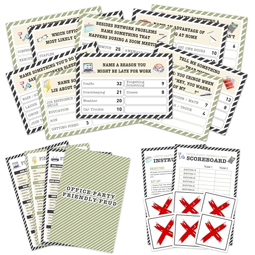 Office Party Friendly Fehd Game for Work Adults, Team Building Games for Coworkers, Team Building Favors -03 Office Party Friendly Fehd Game for Work Adults, Team Building Games for Coworkers, Team Building Favors -03 von OICPYD