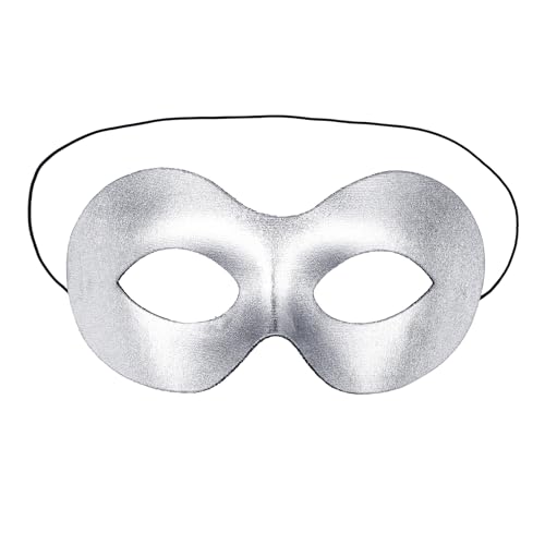 OIDEA Venezianische Uni-Maske, Tanzmaske, für Damen und Herren, Halloween, Karneval, Rollenspiel, Silber, für Cosplay-Kostüme OIDEA Venezianische Uni-Maske, Tanzmaske, für Damen und Herren, Halloween, Karneval, Rollenspiel, Silber, für Cosplay-Kostüme von OIDEA