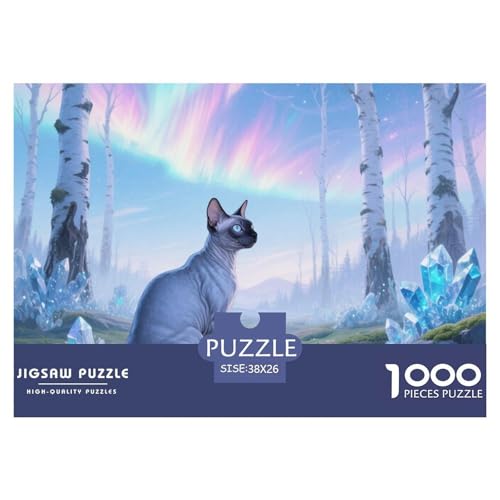 Abyssinischen 1000 Teile Puzzle Pet Katze Für Die Ganze Familie Herausforderung Detailreich Spaß Lernspiel 38x26cm/1000pcs Abyssinischen 1000 Teile Puzzle Pet Katze Für Die Ganze Familie Herausforderung Detailreich Spaß Lernspiel 38x26cm/1000pcs von OJASDBDJE