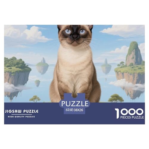 Abyssinischen 1000 Teile Puzzles Pet Katze Für Kinder Ab 12 Jahren Entspannend Detailreich Spaß Pädagogisches Spiel 38x26cm/1000pcs Abyssinischen 1000 Teile Puzzles Pet Katze Für Kinder Ab 12 Jahren Entspannend Detailreich Spaß Pädagogisches Spiel 38x26cm/1000pcs von OJASDBDJE