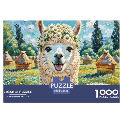 Alpakas 1000 Teile Puzzle Tiere Für Die Ganze Familie Entspannend Detailreich Spaß Pädagogisches Spiel 38x26cm/1000pcs Alpakas 1000 Teile Puzzle Tiere Für Die Ganze Familie Entspannend Detailreich Spaß Pädagogisches Spiel 38x26cm/1000pcs von OJASDBDJE