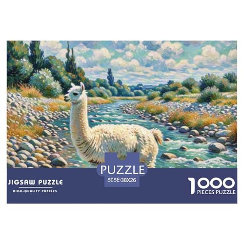 Alpakas 1000 Teile Puzzle Tiere Für Die Ganze Familie Entspannend Detailreich Spielzeug Pädagogisches Spiel 38x26cm/1000pcs Alpakas 1000 Teile Puzzle Tiere Für Die Ganze Familie Entspannend Detailreich Spielzeug Pädagogisches Spiel 38x26cm/1000pcs von OJASDBDJE