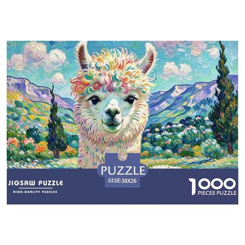 Alpakas 1000 Teile Puzzle Tiere Für Kinder Ab 12 Jahren Herausforderung Detailreich Spielzeug Lernspiel 38x26cm/1000pcs Alpakas 1000 Teile Puzzle Tiere Für Kinder Ab 12 Jahren Herausforderung Detailreich Spielzeug Lernspiel 38x26cm/1000pcs von OJASDBDJE