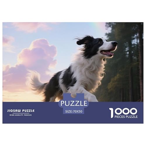 Alter Schäferhund 1000 Teile Puzzle Haustier Hund Für Die Ganze Familie Entspannend Detailreich Spaß Pädagogisches Spiel 70x50cm/1000pcs von OJASDBDJE