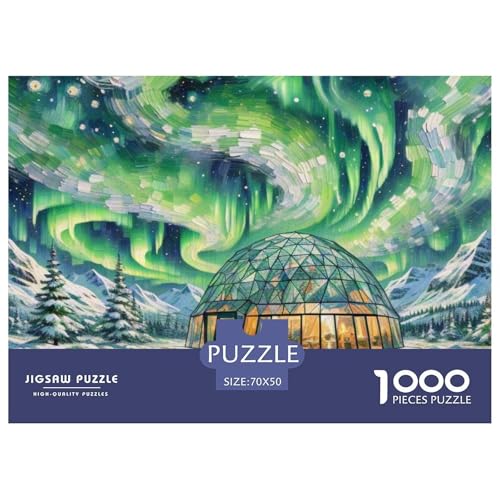 Aurora 1000 Teile Puzzle Architektur Für Die Ganze Familie Entspannend Detailreich Spielzeug Lernspiel 70x50cm/1000pcs von OJASDBDJE