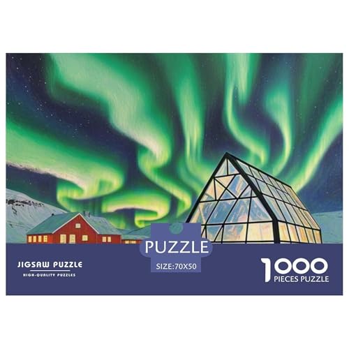 Aurora 1000 Teile Puzzle Architektur Für Die Ganze Familie Entspannend Detailreich Spielzeug Pädagogisches Spiel 70x50cm/1000pcs von OJASDBDJE