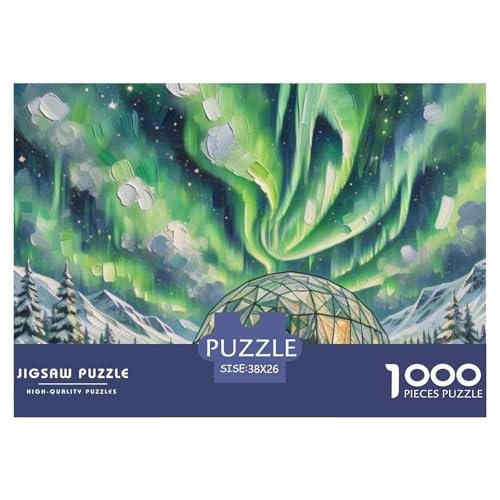 Aurora 1000 Teile Puzzle Architektur Geschenke Für Frauen/Männer Herausforderung Premium-Qualität Spielzeug Pädagogisches Spiel 38x26cm/1000pcs von OJASDBDJE