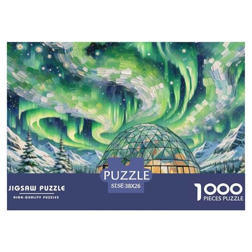 Aurora 1000 Teile Puzzles Architektur Für Kinder Ab 12 Jahren Entspannend Detailreich Spaß Pädagogisches Spiel 38x26cm/1000pcs von OJASDBDJE