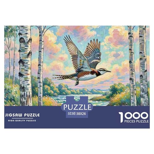 Baumpipit 1000 Teile Puzzle Vogel Für Die Ganze Familie Entspannend Detailreich Spaß Lernspiel 38x26cm/1000pcs von OJASDBDJE