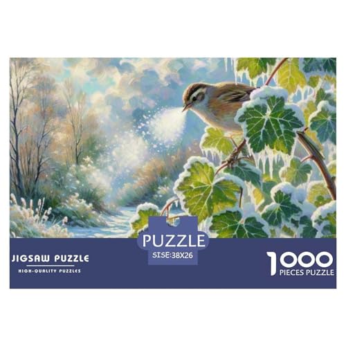 Baumpipit 1000 Teile Puzzle Vogel Geschenke Für Frauen/Männer Entspannend Detailreich Spielzeug Lernspiel 38x26cm/1000pcs Baumpipit 1000 Teile Puzzle Vogel Geschenke Für Frauen/Männer Entspannend Detailreich Spielzeug Lernspiel 38x26cm/1000pcs von OJASDBDJE