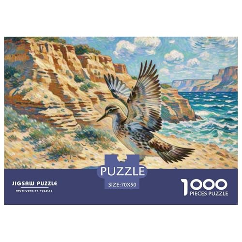 Baumpipit 1000 Teile Puzzle Vogel Geschenke Für Frauen/Männer Entspannend Premium-Qualität Spielzeug Lernspiel 70x50cm/1000pcs von OJASDBDJE