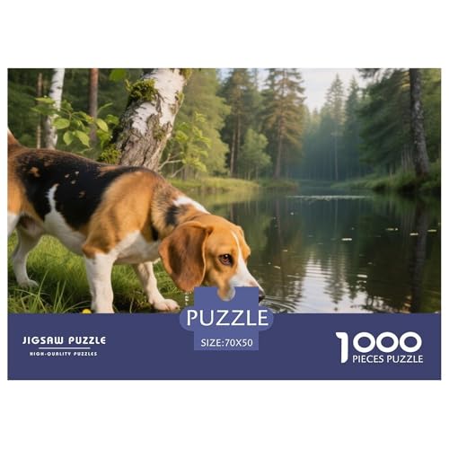 Beagle 1000 Teile Puzzle Haustier Hund Für Die Ganze Familie Entspannend Premium-Qualität Spaß Pädagogisches Spiel 70x50cm/1000pcs Beagle 1000 Teile Puzzle Haustier Hund Für Die Ganze Familie Entspannend Premium-Qualität Spaß Pädagogisches Spiel 70x50cm/1000pcs von OJASDBDJE