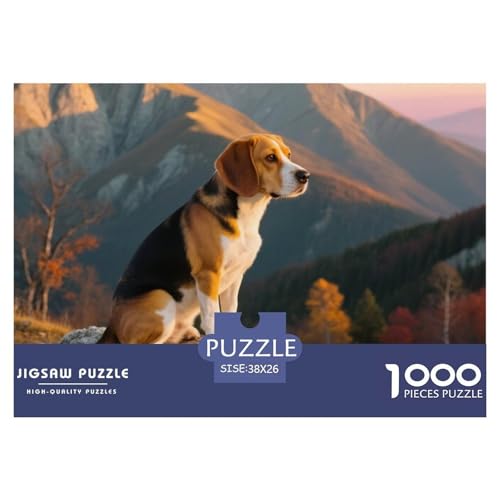 Beagle 1000 Teile Puzzle Haustier Hund Für Die Ganze Familie Herausforderung Detailreich Spielzeug Lernspiel 38x26cm/1000pcs Beagle 1000 Teile Puzzle Haustier Hund Für Die Ganze Familie Herausforderung Detailreich Spielzeug Lernspiel 38x26cm/1000pcs von OJASDBDJE
