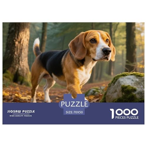 Beagle 1000 Teile Puzzles Haustier Hund Für Kinder Ab 12 Jahren Entspannend Detailreich Spaß Pädagogisches Spiel 70x50cm/1000pcs Beagle 1000 Teile Puzzles Haustier Hund Für Kinder Ab 12 Jahren Entspannend Detailreich Spaß Pädagogisches Spiel 70x50cm/1000pcs von OJASDBDJE