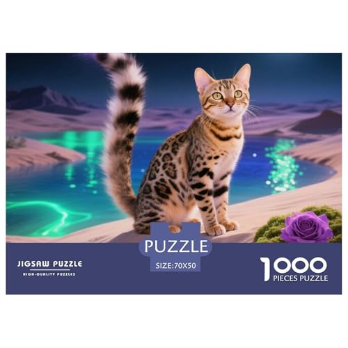 Bengalen 1000 Teile Puzzle Pet Katze Für Die Ganze Familie Herausforderung Detailreich Spielzeug Pädagogisches Spiel 70x50cm/1000pcs Bengalen 1000 Teile Puzzle Pet Katze Für Die Ganze Familie Herausforderung Detailreich Spielzeug Pädagogisches Spiel 70x50cm/1000pcs von OJASDBDJE