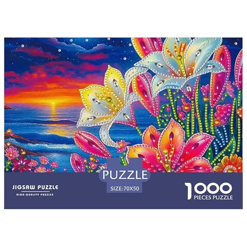 Blumen 1000 Teile Puzzle Für Kinder Ab 12 Jahren Herausforderung Premium-Qualität Spielzeug Lernspiel 70x50cm/1000pcs Blumen 1000 Teile Puzzle Für Kinder Ab 12 Jahren Herausforderung Premium-Qualität Spielzeug Lernspiel 70x50cm/1000pcs von OJASDBDJE