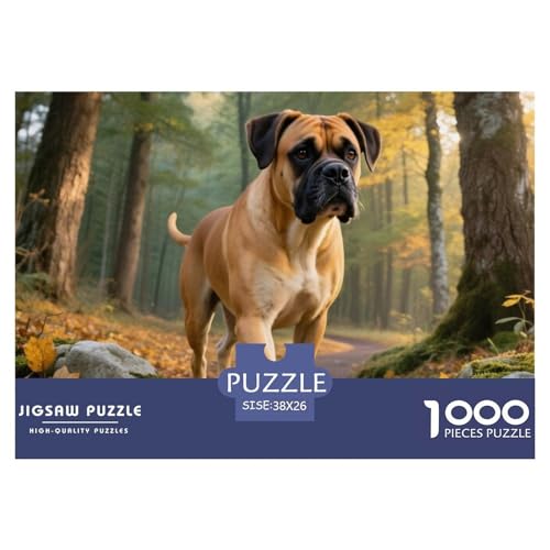 Boxer 1000 Teile Puzzle Haustier Hund Für Die Ganze Familie Herausforderung Detailreich Spielzeug Lernspiel 38x26cm/1000pcs Boxer 1000 Teile Puzzle Haustier Hund Für Die Ganze Familie Herausforderung Detailreich Spielzeug Lernspiel 38x26cm/1000pcs von OJASDBDJE