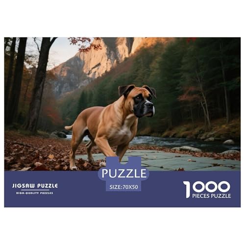Boxer 1000 Teile Puzzle Haustier Hund Für Kinder Ab 12 Jahren Entspannend Detailreich Spielzeug Pädagogisches Spiel 70x50cm/1000pcs Boxer 1000 Teile Puzzle Haustier Hund Für Kinder Ab 12 Jahren Entspannend Detailreich Spielzeug Pädagogisches Spiel 70x50cm/1000pcs von OJASDBDJE