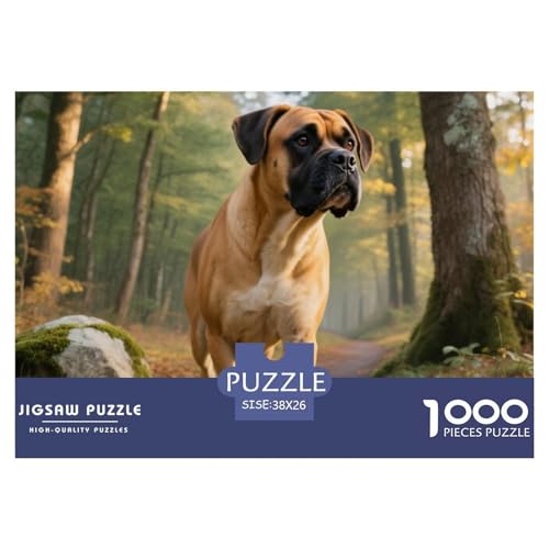 Boxer 1000 Teile Puzzle Haustier Hund Für Kinder Ab 12 Jahren Entspannend Premium-Qualität Spaß Pädagogisches Spiel 38x26cm/1000pcs Boxer 1000 Teile Puzzle Haustier Hund Für Kinder Ab 12 Jahren Entspannend Premium-Qualität Spaß Pädagogisches Spiel 38x26cm/1000pcs von OJASDBDJE