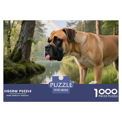 Boxer 1000 Teile Puzzle Haustier Hund Für Kinder Ab 12 Jahren Herausforderung Detailreich Spaß Lernspiel 38x26cm/1000pcs Boxer 1000 Teile Puzzle Haustier Hund Für Kinder Ab 12 Jahren Herausforderung Detailreich Spaß Lernspiel 38x26cm/1000pcs von OJASDBDJE