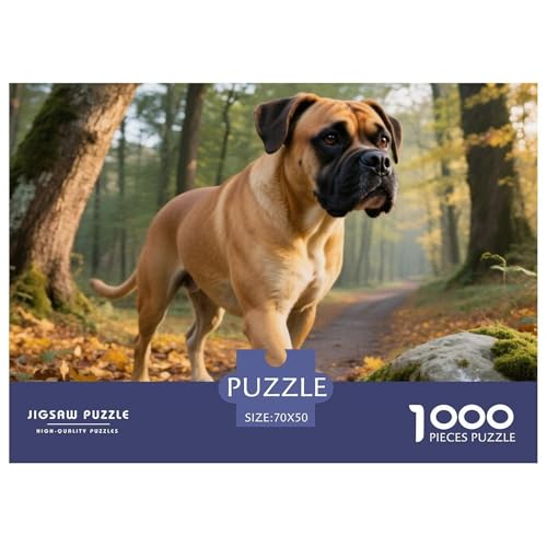 Boxer 1000 Teile Puzzle Haustier Hund Für Kinder Ab 12 Jahren Herausforderung Detailreich Spaß Lernspiel 70x50cm/1000pcs Boxer 1000 Teile Puzzle Haustier Hund Für Kinder Ab 12 Jahren Herausforderung Detailreich Spaß Lernspiel 70x50cm/1000pcs von OJASDBDJE
