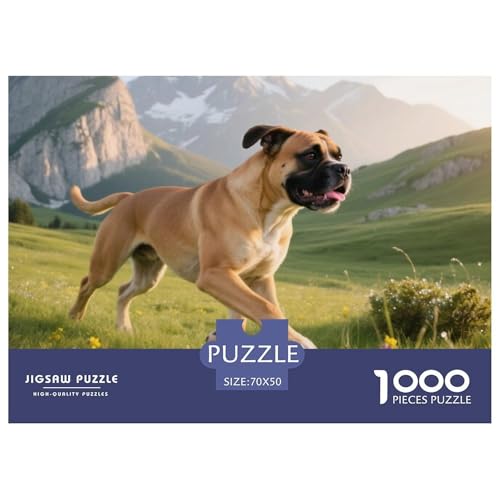 Boxer 1000 Teile Puzzle Haustier Hund Geschenke Für Frauen/Männer Entspannend Premium-Qualität Spielzeug Pädagogisches Spiel 70x50cm/1000pcs Boxer 1000 Teile Puzzle Haustier Hund Geschenke Für Frauen/Männer Entspannend Premium-Qualität Spielzeug Pädagogisches Spiel 70x50cm/1000pcs von OJASDBDJE