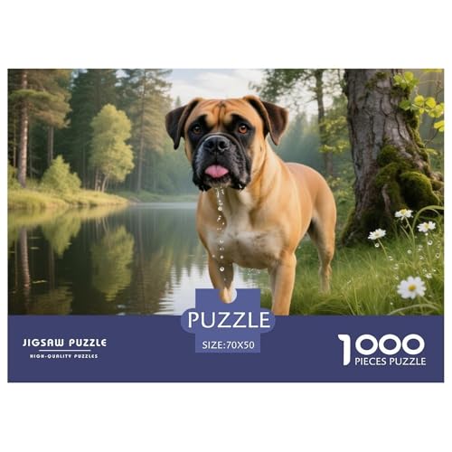 Boxer 1000 Teile Puzzle Haustier Hund Geschenke Für Frauen/Männer Herausforderung Detailreich Spaß Lernspiel 70x50cm/1000pcs Boxer 1000 Teile Puzzle Haustier Hund Geschenke Für Frauen/Männer Herausforderung Detailreich Spaß Lernspiel 70x50cm/1000pcs von OJASDBDJE