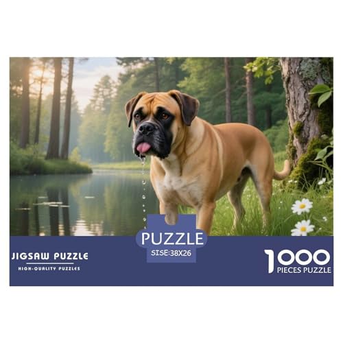 Boxer 1000 Teile Puzzles Haustier Hund Für Kinder Ab 12 Jahren Entspannend Detailreich Spaß Pädagogisches Spiel 38x26cm/1000pcs Boxer 1000 Teile Puzzles Haustier Hund Für Kinder Ab 12 Jahren Entspannend Detailreich Spaß Pädagogisches Spiel 38x26cm/1000pcs von OJASDBDJE