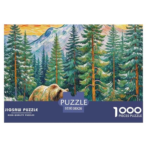 Braun Bär 1000 Teile Puzzle Tiere Für Die Ganze Familie Entspannend Detailreich Spielzeug Lernspiel 38x26cm/1000pcs Braun Bär 1000 Teile Puzzle Tiere Für Die Ganze Familie Entspannend Detailreich Spielzeug Lernspiel 38x26cm/1000pcs von OJASDBDJE