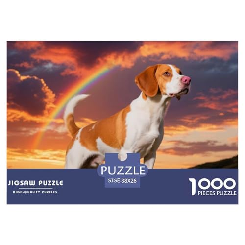 Bretagne Spaniel 1000 Teile Puzzle Haustier Hund Für Die Ganze Familie Entspannend Premium-Qualität Spaß Lernspiel 38x26cm/1000pcs Bretagne Spaniel 1000 Teile Puzzle Haustier Hund Für Die Ganze Familie Entspannend Premium-Qualität Spaß Lernspiel 38x26cm/1000pcs von OJASDBDJE