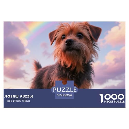 Brüssel Griffon 1000 Teile Puzzle Haustier Hund Geschenke Für Frauen/Männer Entspannend Detailreich Spaß Lernspiel 38x26cm/1000pcs von OJASDBDJE