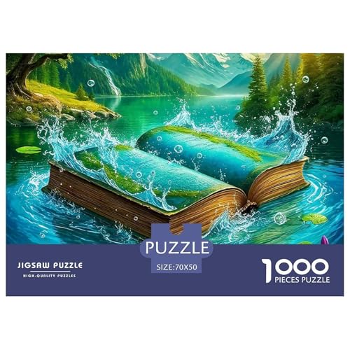 Buchwelt 1000 Teile Puzzle Fantasie Geschenke Für Frauen/Männer Herausforderung Detailreich Spielzeug Lernspiel 70x50cm/1000pcs Buchwelt 1000 Teile Puzzle Fantasie Geschenke Für Frauen/Männer Herausforderung Detailreich Spielzeug Lernspiel 70x50cm/1000pcs von OJASDBDJE