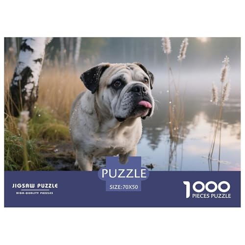 Bulldogss 1000 Teile Puzzle Haustier Hund Für Die Ganze Familie Herausforderung Premium-Qualität Spielzeug Lernspiel 70x50cm/1000pcs Bulldogss 1000 Teile Puzzle Haustier Hund Für Die Ganze Familie Herausforderung Premium-Qualität Spielzeug Lernspiel 70x50cm/1000pcs von OJASDBDJE