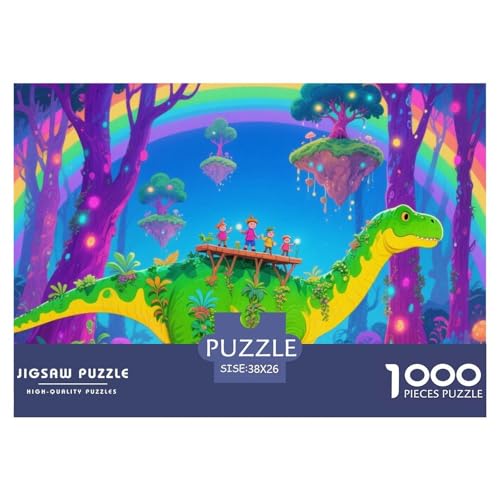 Bunte Dinosaurier 1000 Teile Puzzle Tier Für Kinder Ab 12 Jahren Herausforderung Detailreich Spaß Lernspiel 38x26cm/1000pcs Bunte Dinosaurier 1000 Teile Puzzle Tier Für Kinder Ab 12 Jahren Herausforderung Detailreich Spaß Lernspiel 38x26cm/1000pcs von OJASDBDJE