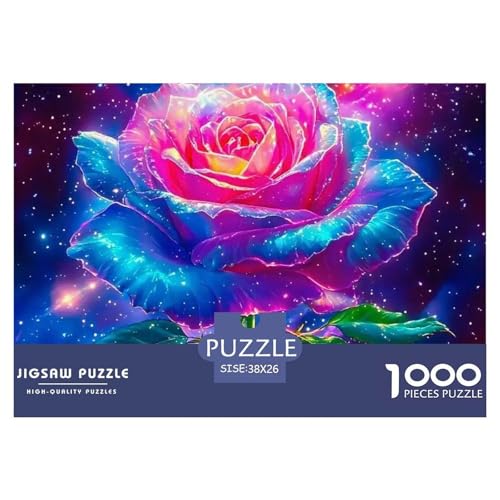 Bunte Rose 1000 Teile Puzzle Blumen Für Kinder Ab 12 Jahren Entspannend Detailreich Spielzeug Lernspiel 38x26cm/1000pcs Bunte Rose 1000 Teile Puzzle Blumen Für Kinder Ab 12 Jahren Entspannend Detailreich Spielzeug Lernspiel 38x26cm/1000pcs von OJASDBDJE