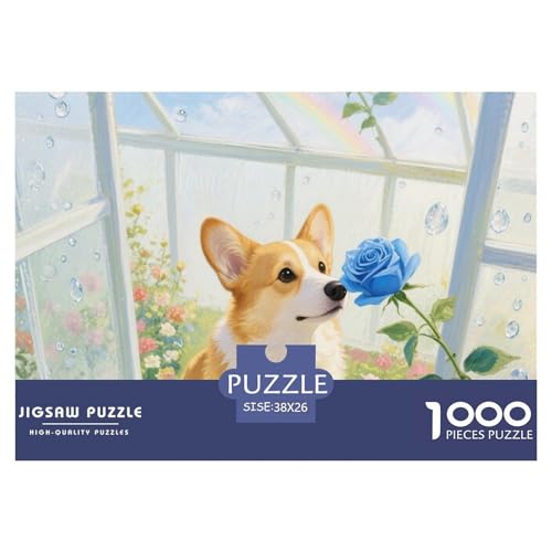 Corgi 1000 Teile Puzzle Haustier Hund Geschenke Für Frauen/Männer Entspannend Detailreich Spielzeug Lernspiel 38x26cm/1000pcs Corgi 1000 Teile Puzzle Haustier Hund Geschenke Für Frauen/Männer Entspannend Detailreich Spielzeug Lernspiel 38x26cm/1000pcs von OJASDBDJE