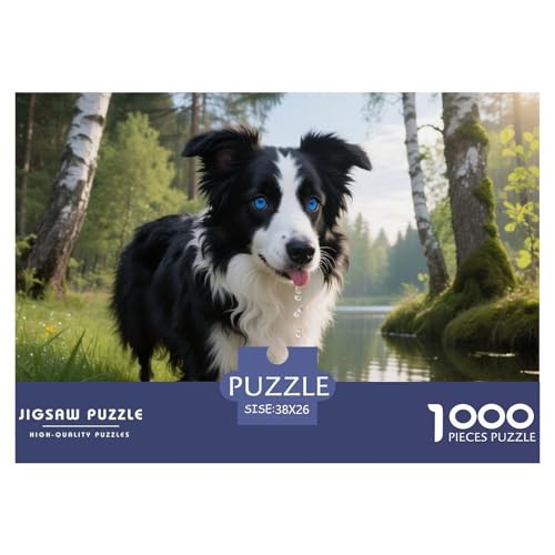 Der Der Border Collie 1000 Teile Puzzle Haustier Hund Für Die Ganze Familie Herausforderung Premium-Qualität Spaß Lernspiel 38x26cm/1000pcs Der Der Border Collie 1000 Teile Puzzle Haustier Hund Für Die Ganze Familie Herausforderung Premium-Qualität Spaß Lernspiel 38x26cm/1000pcs von OJASDBDJE
