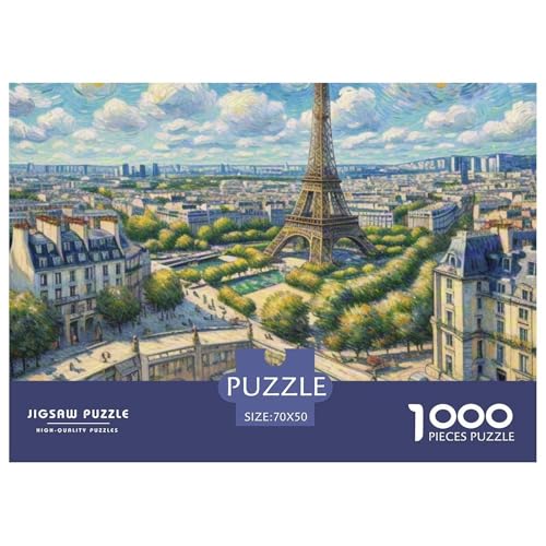 Der Eiffelturm 1000 Teile Puzzle Architektur Für Die Ganze Familie Entspannend Detailreich Spaß Pädagogisches Spiel 70x50cm/1000pcs Der Eiffelturm 1000 Teile Puzzle Architektur Für Die Ganze Familie Entspannend Detailreich Spaß Pädagogisches Spiel 70x50cm/1000pcs von OJASDBDJE