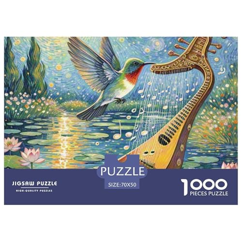 Europäischer Nachtigal 1000 Teile Puzzle Vogel Für Die Ganze Familie Entspannend Premium-Qualität Spielzeug Lernspiel 70x50cm/1000pcs Europäischer Nachtigal 1000 Teile Puzzle Vogel Für Die Ganze Familie Entspannend Premium-Qualität Spielzeug Lernspiel 70x50cm/1000pcs von OJASDBDJE