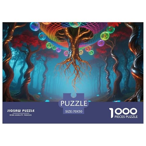 Fantasie Wald 1000 Teile Puzzle Landschaft Für Die Ganze Familie Herausforderung Detailreich Spielzeug Lernspiel 70x50cm/1000pcs Fantasie Wald 1000 Teile Puzzle Landschaft Für Die Ganze Familie Herausforderung Detailreich Spielzeug Lernspiel 70x50cm/1000pcs von OJASDBDJE