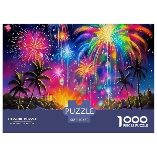 Feuerwerk 1000 Teile Puzzle Landscape Für Kinder Ab 12 Jahren Entspannend Premium-Qualität Spielzeug Lernspiel 70x50cm/1000pcs Feuerwerk 1000 Teile Puzzle Landscape Für Kinder Ab 12 Jahren Entspannend Premium-Qualität Spielzeug Lernspiel 70x50cm/1000pcs von OJASDBDJE