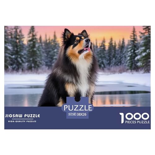 Finnischer Lapphund 1000 Teile Puzzle Haustier Hund Geschenke Für Frauen/Männer Entspannend Detailreich Spaß Lernspiel 38x26cm/1000pcs Finnischer Lapphund 1000 Teile Puzzle Haustier Hund Geschenke Für Frauen/Männer Entspannend Detailreich Spaß Lernspiel 38x26cm/1000pcs von OJASDBDJE