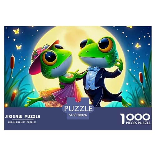 Frosch 1000 Teile Puzzle Tier Für Die Ganze Familie Entspannend Detailreich Spaß Pädagogisches Spiel 38x26cm/1000pcs Frosch 1000 Teile Puzzle Tier Für Die Ganze Familie Entspannend Detailreich Spaß Pädagogisches Spiel 38x26cm/1000pcs von OJASDBDJE
