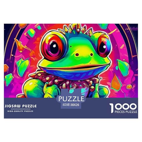 Frosch 1000 Teile Puzzle Tier Für Die Ganze Familie Herausforderung Detailreich Spielzeug Pädagogisches Spiel 38x26cm/1000pcs Frosch 1000 Teile Puzzle Tier Für Die Ganze Familie Herausforderung Detailreich Spielzeug Pädagogisches Spiel 38x26cm/1000pcs von OJASDBDJE