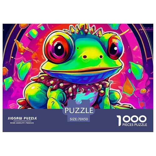 Frosch 1000 Teile Puzzle Tier Für Die Ganze Familie Herausforderung Premium-Qualität Spaß Lernspiel 70x50cm/1000pcs Frosch 1000 Teile Puzzle Tier Für Die Ganze Familie Herausforderung Premium-Qualität Spaß Lernspiel 70x50cm/1000pcs von OJASDBDJE