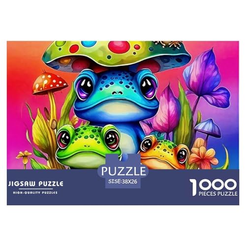 Frosch 1000 Teile Puzzles Tier Für Kinder Ab 12 Jahren Entspannend Detailreich Spielzeug Lernspiel 38x26cm/1000pcs Frosch 1000 Teile Puzzles Tier Für Kinder Ab 12 Jahren Entspannend Detailreich Spielzeug Lernspiel 38x26cm/1000pcs von OJASDBDJE