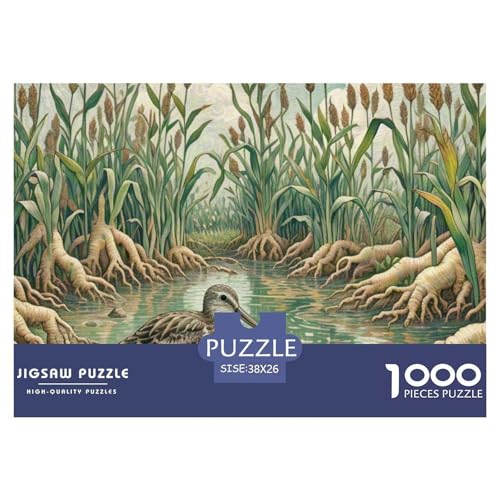 Gemeinsame Snipe 1000 Teile Puzzle Vogel Für Die Ganze Familie Entspannend Detailreich Spaß Lernspiel 38x26cm/1000pcs von OJASDBDJE
