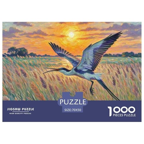 Gemeinsame Snipe 1000 Teile Puzzle Vogel Geschenke Für Frauen/Männer Herausforderung Detailreich Spielzeug Lernspiel 70x50cm/1000pcs von OJASDBDJE